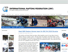 Tablet Screenshot of internationalrafting.com